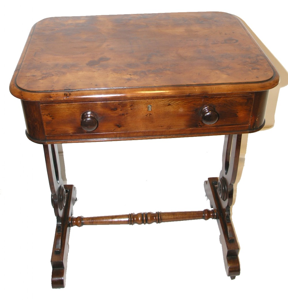 Rare George III Solid Yew-Wood Occasional Table c.1820 (1 of 1) Rare George III Solid Yew-Wood Occasional Table c.1820 (1 of 1)