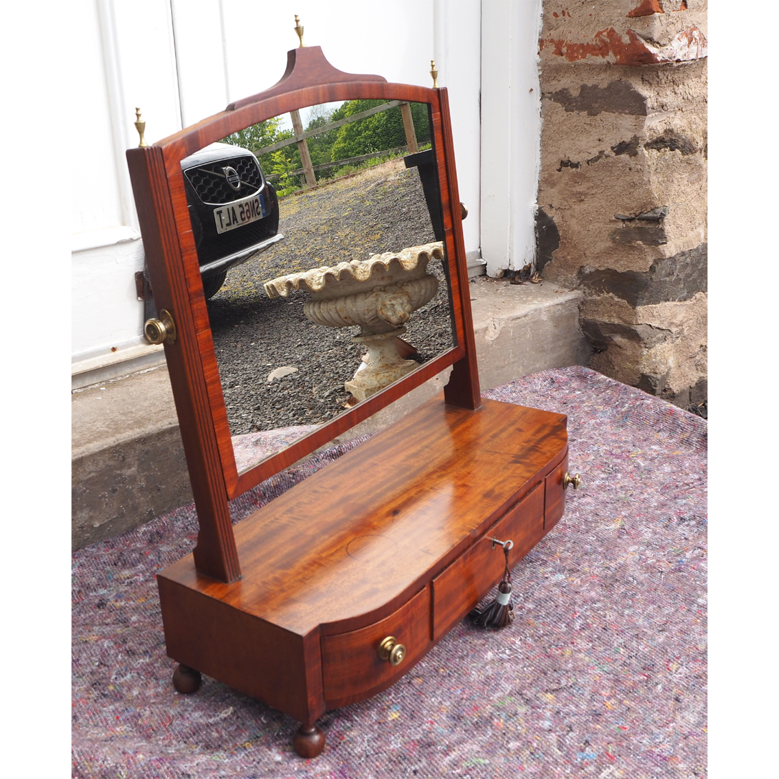 Georgian Scottish Mahogany Dressing Mirror (1 of 1) Georgian Scottish Mahogany Dressing Mirror (1 of 1)