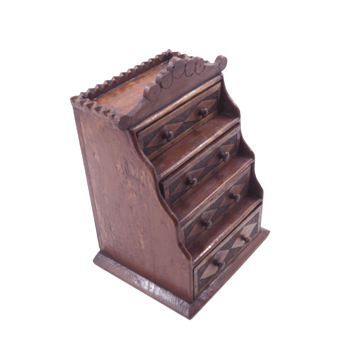 Scottish Vernacular 'Folk Art' Spice Cabinet c.1880 (1 of 6) Scottish Vernacular 'Folk Art' Spice Cabinet c.1880 (1 of 6)