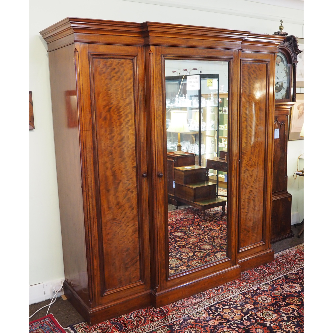 Fine Early Victorian Antique Breakfront Wardrobe (1 of 1) Fine Early Victorian Antique Breakfront Wardrobe (1 of 1)