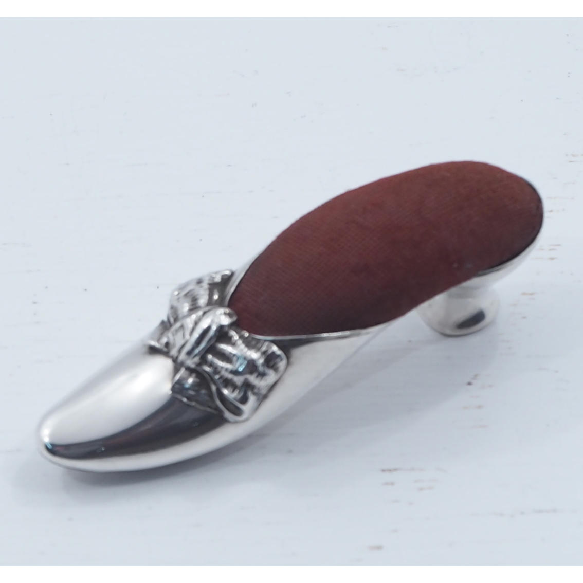 Chester Silver Shoe Pin Cushion (1 of 5) Chester Silver Shoe Pin Cushion (1 of 5)