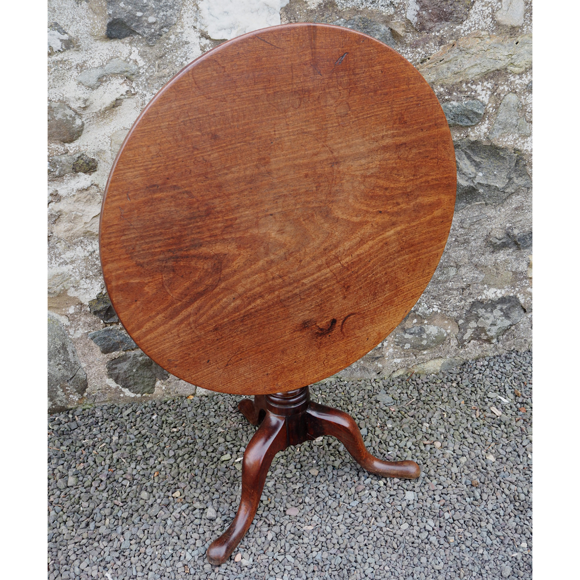 Large Georgian Cuban Mahogany Tripod Table (1 of 6) Large Georgian Cuban Mahogany Tripod Table (1 of 6)