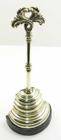 Victorian Brass & Cast Iron Door Stop c.1870 (1 of 1)