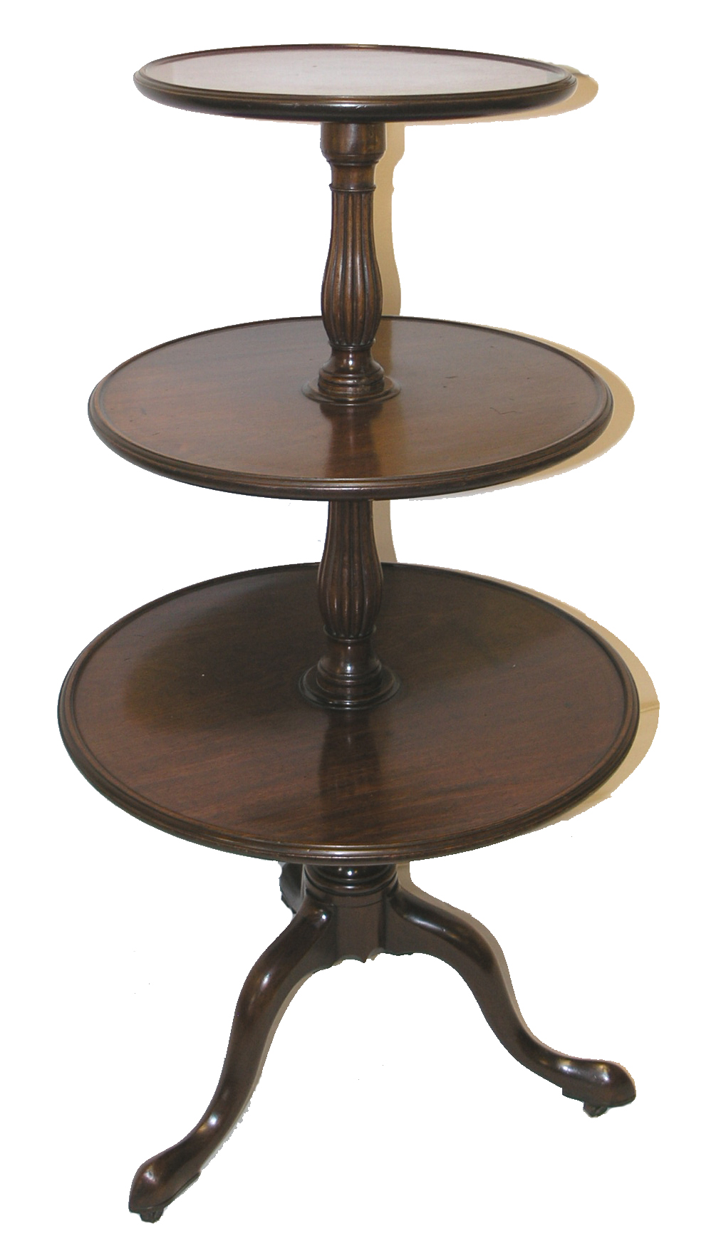 George III Cuban Mahogany Dumb Waiter c.1770 (1 of 1)