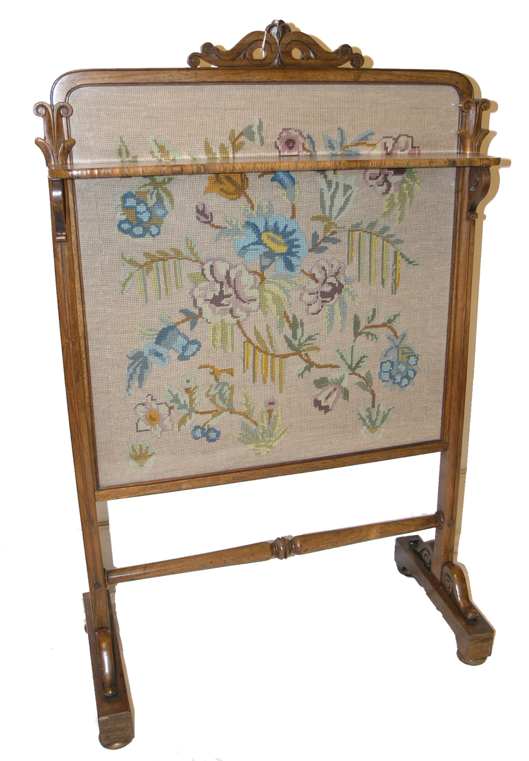 Late Regency Rosewood Fire Screen c.1830 (1 of 1)