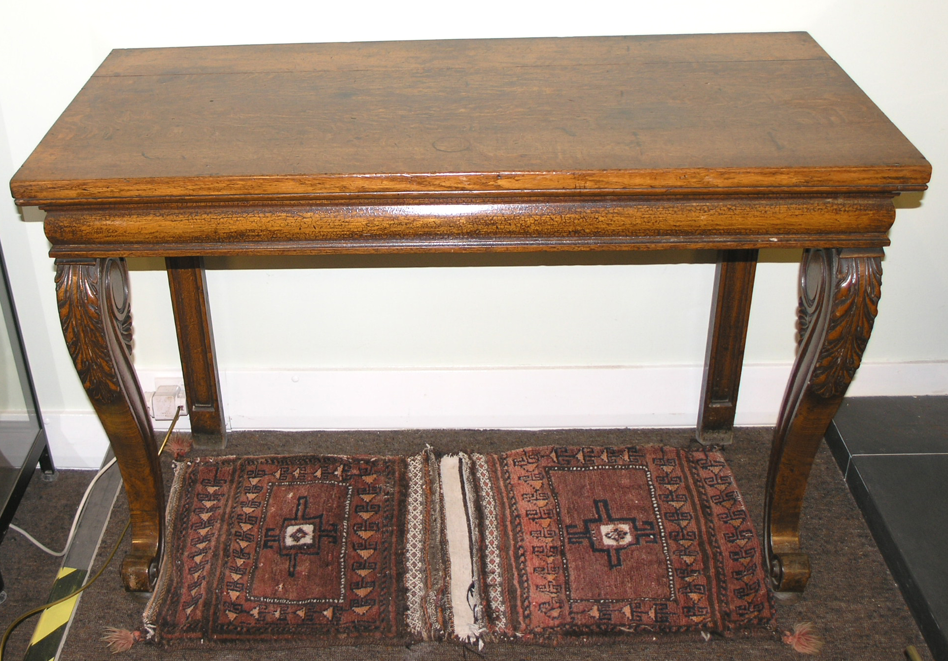 19th Century Scottish Oak Console Table c.1840 (1 of 1)