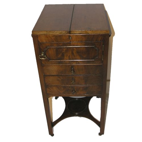 18th Century George III Mahogany Square Washstand (1 of 1) 18th Century George III Mahogany Square Washstand (1 of 1)