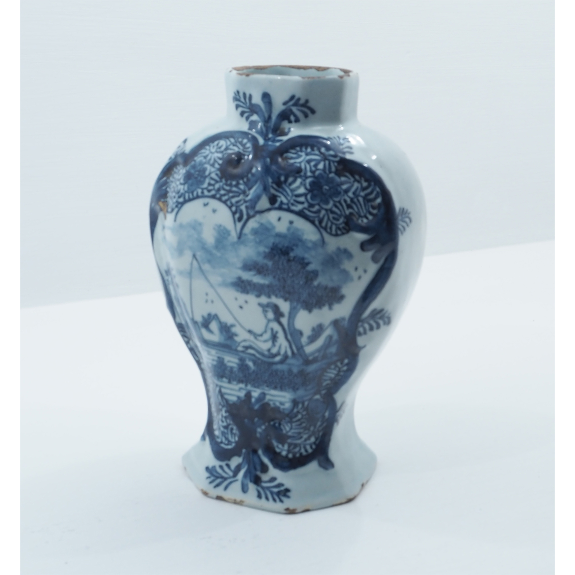 18th Century Dutch Delft Vase Hatchet Factory (1 of 1) 18th Century Dutch Delft Vase Hatchet Factory (1 of 1)