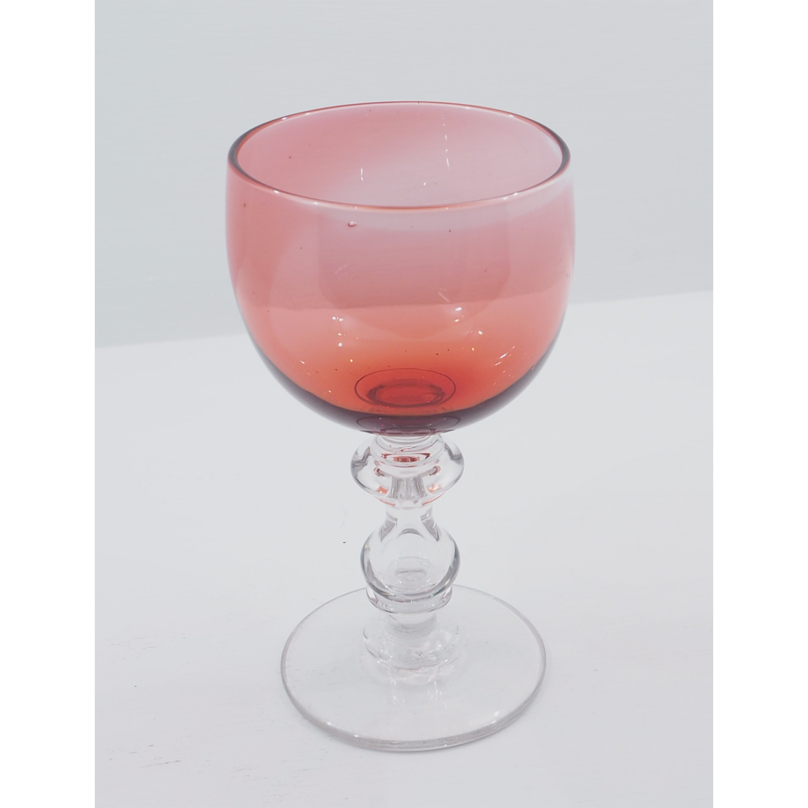 Huge Victorian Ruby Glass Wine Glass (1 of 1) Huge Victorian Ruby Glass Wine Glass (1 of 1)