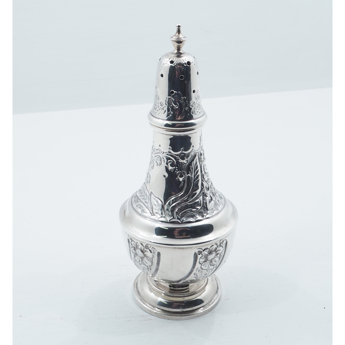 Pleasing Walker & Hall Silver Sugar Castor (1 of 1) Pleasing Walker & Hall Silver Sugar Castor (1 of 1)