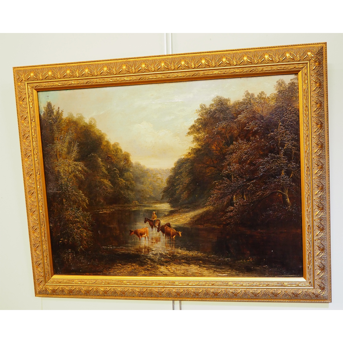 Victorian Oil on Canvas Landscape (1 of 1) Victorian Oil on Canvas Landscape (1 of 1)