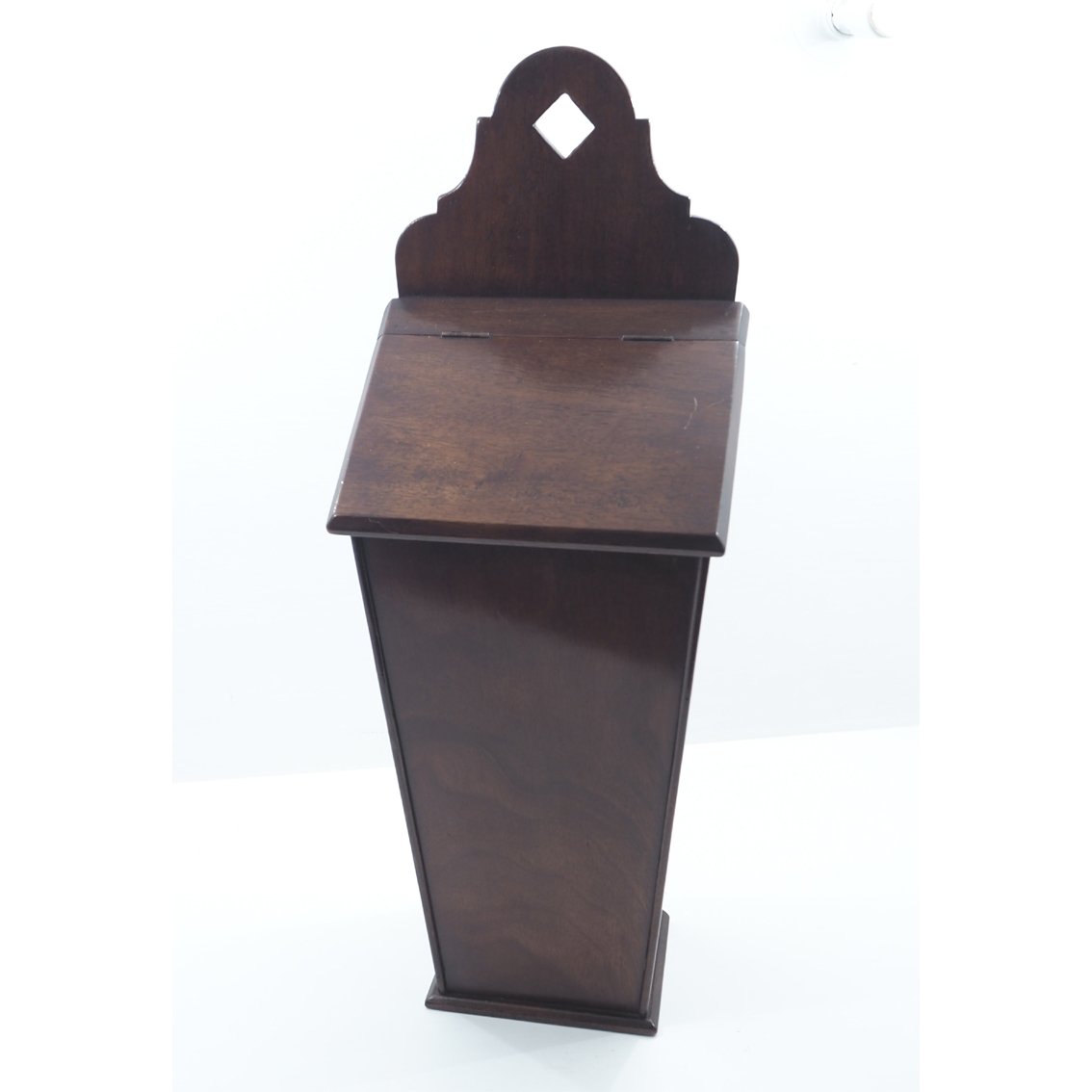 19th Century Mahogany Hanging Candle Box (1 of 1) 19th Century Mahogany Hanging Candle Box (1 of 1)