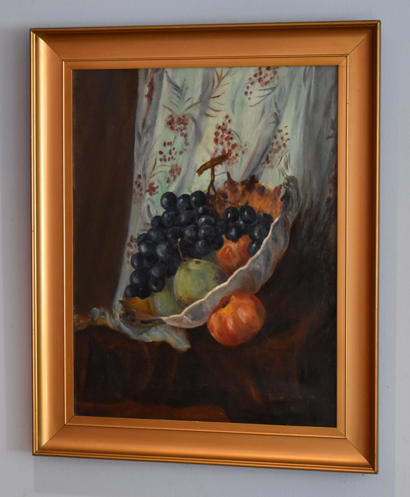 Deco Period Still Life Oil Painting (1 of 7)