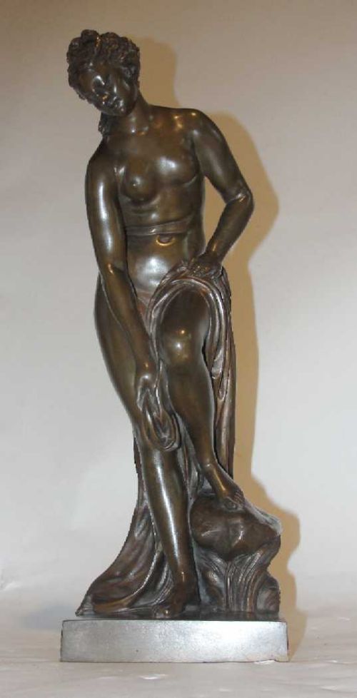 Victorian bronze statue 'Venus bathing' Circa 1890 (1 of 1)