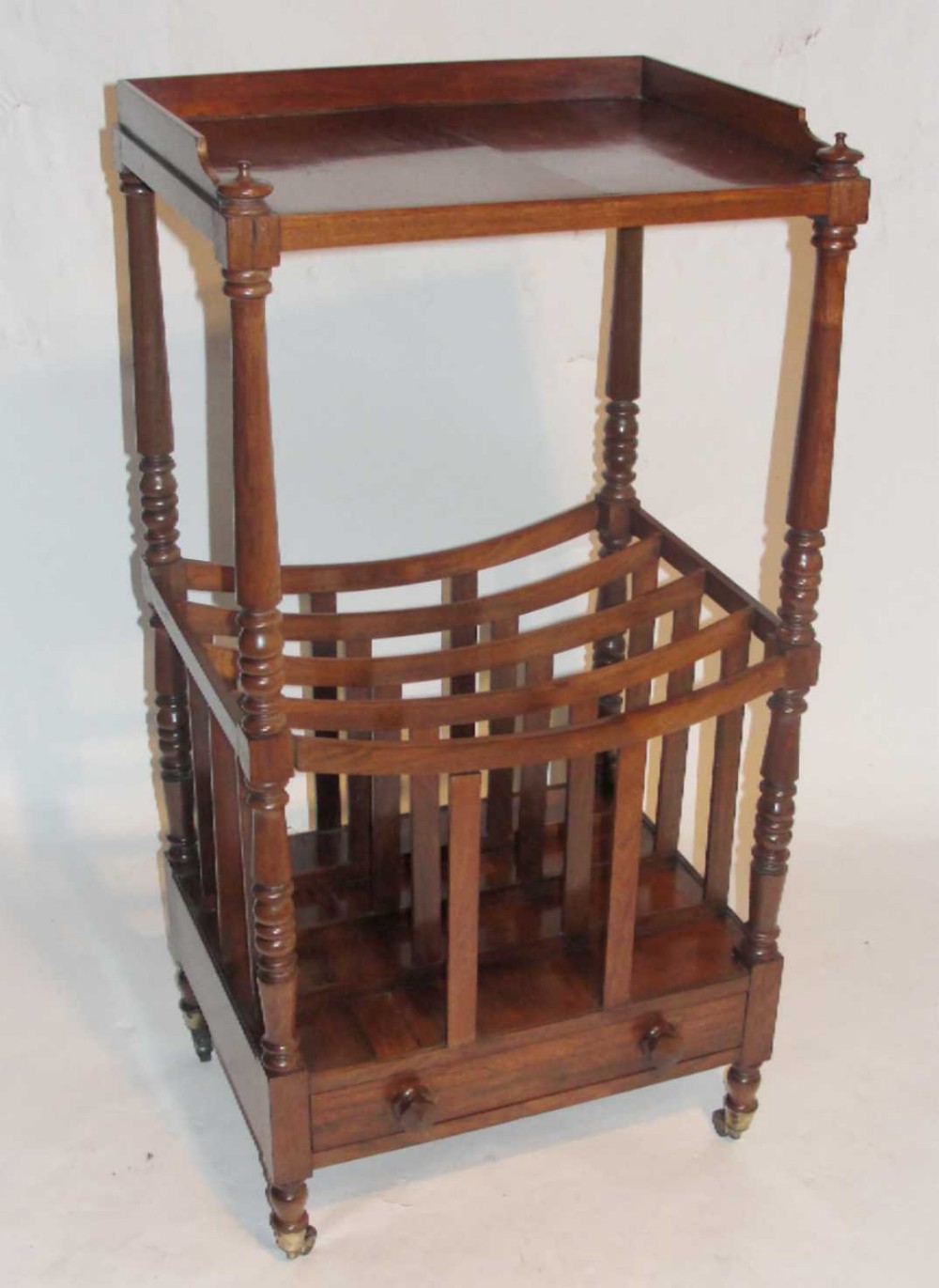 Regency Rosewood Canterbury Whatnot c.1820 (1 of 1)