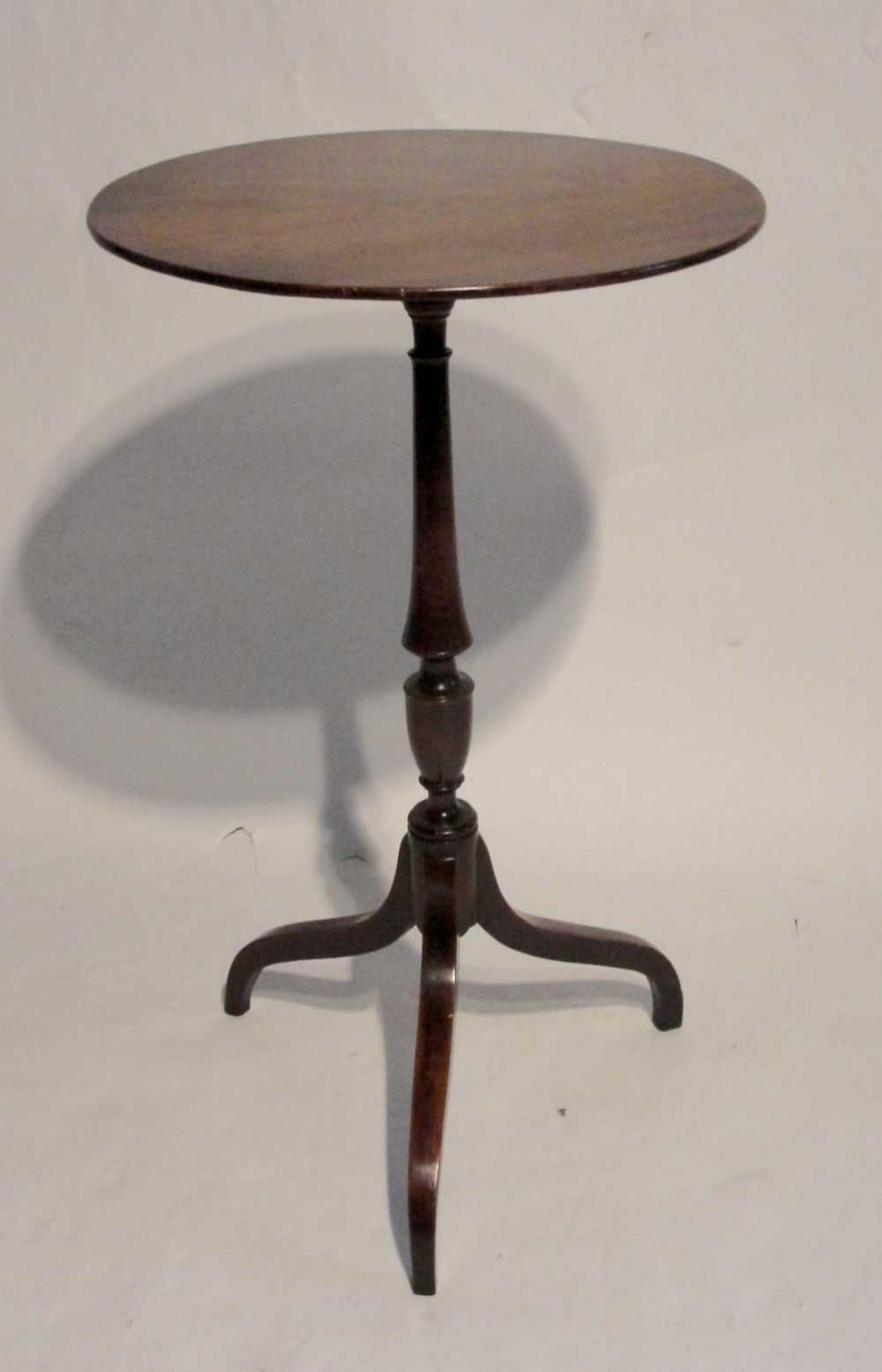 Georgian Mahogany Tripod Wine Table c.1790 (1 of 1)