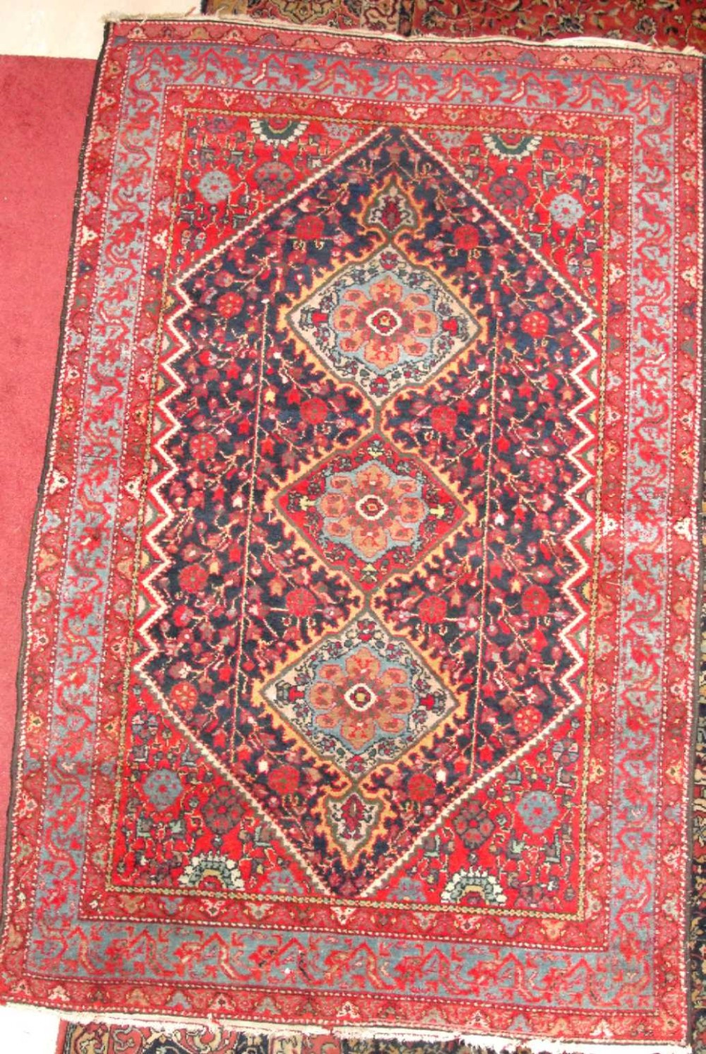 Antique Persian Hamadan rug (c.1900) (1 of 1)