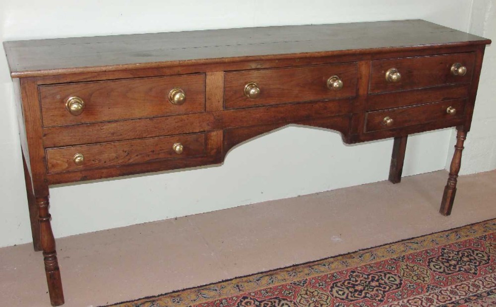 Georgian Oak Dresser Board c.1780 (1 of 1)
