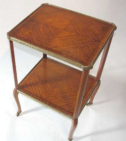 Edwardian Satinwood Etagere c.1910 (1 of 4)