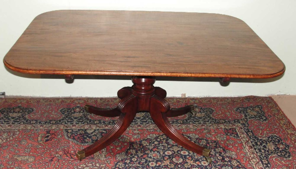 Georgian Mahogany Breakfast Dining Table c.1800 (1 of 1)