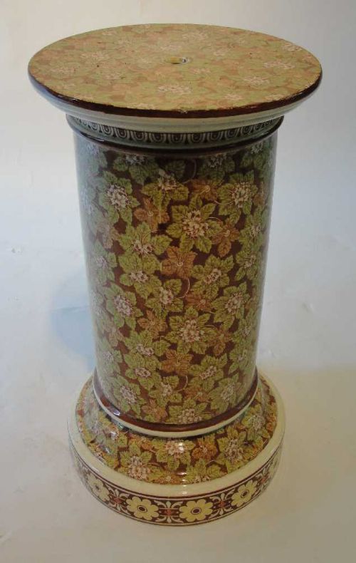 Victorian Minton Pottery Plant Stand c.1870 (1 of 1)
