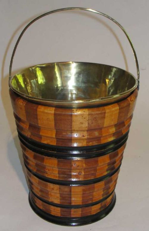 Georgian Dutch 'stripy' Bucket c.1820 (1 of 1)