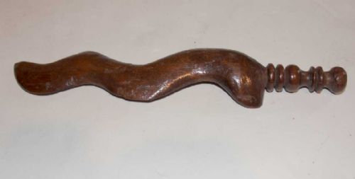 Georgian Mahogany Knitting Sheath (c.1820) (1 of 1)