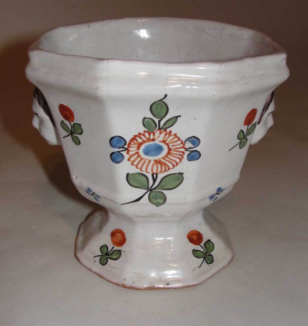 18th Century French Faience Cachpot (1 of 1)
