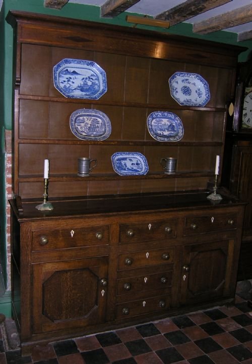 Early 19th Century Oak Dresser (1 of 1)