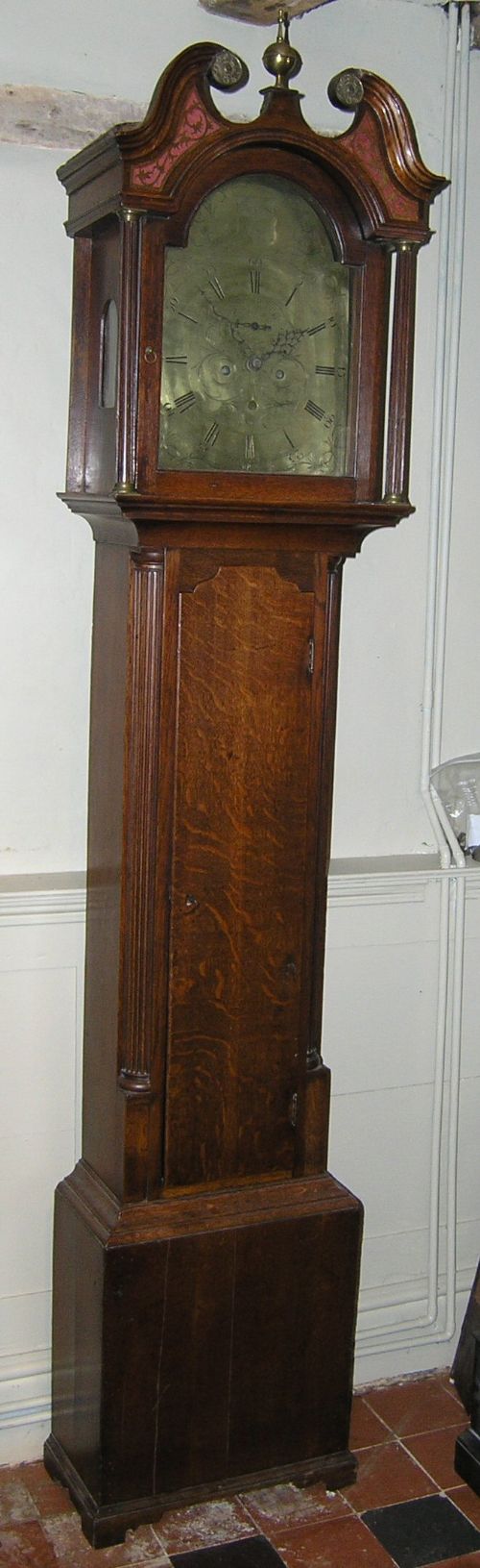 18th Century Oak Longcase Clock, Dickman Leith (1 of 1)