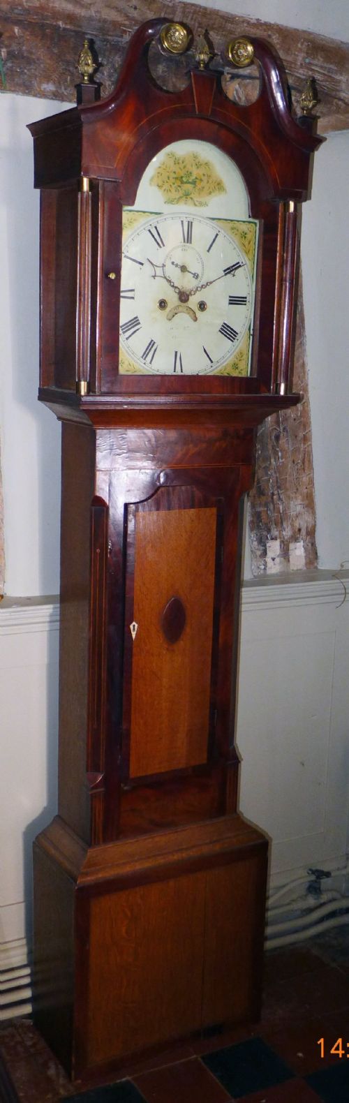 19th Century 8 Day Longcase Clock c.1820 (1 of 1)