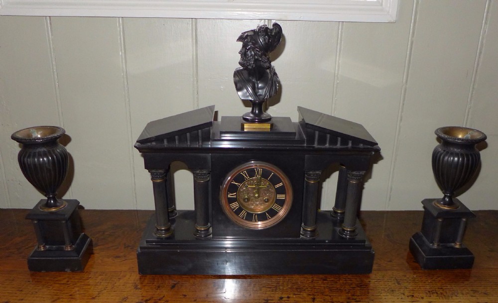19th Century French Clock Garniture (1 of 1)