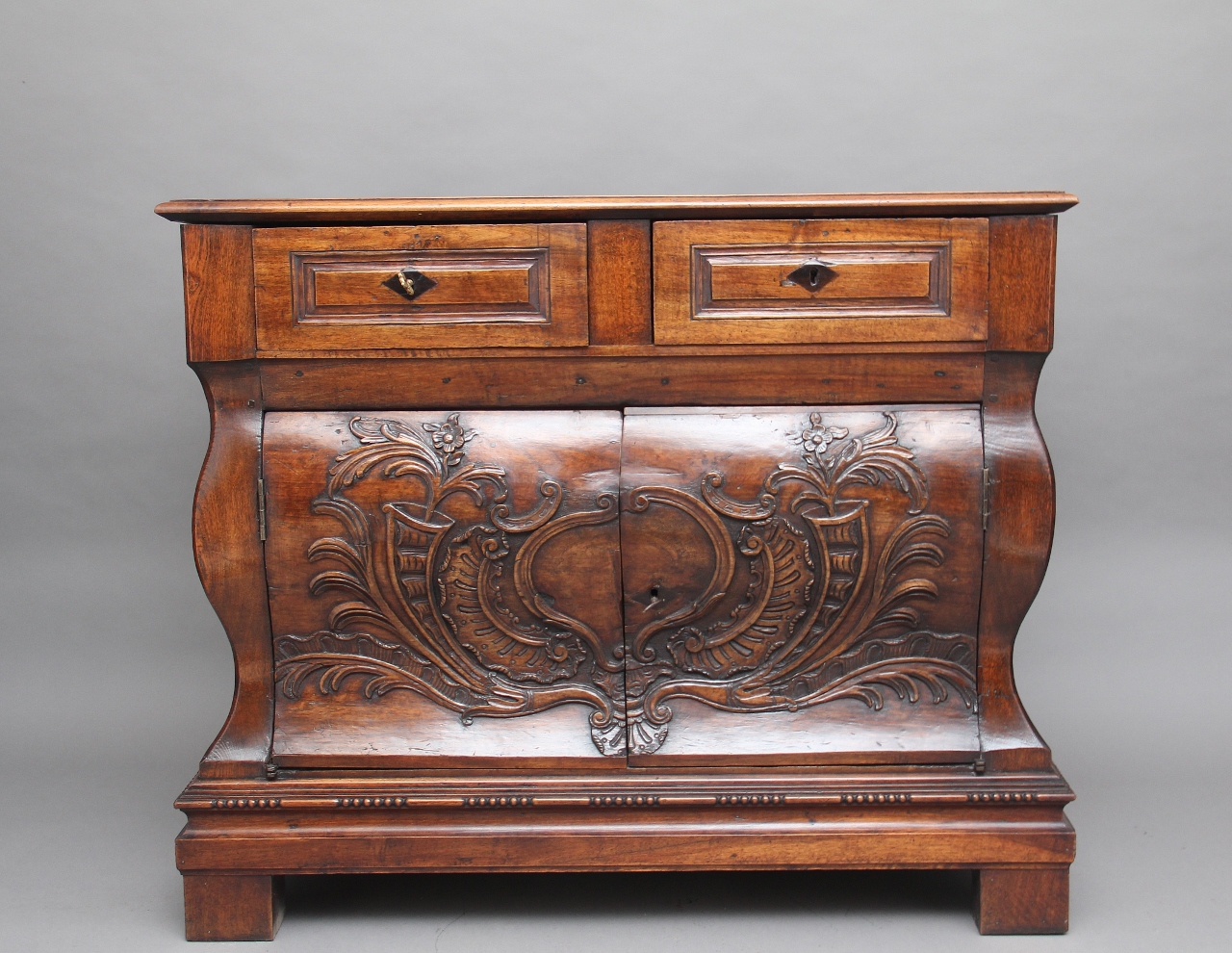 18th Century French Walnut Bombay Commode (1 of 1) 18th Century French Walnut Bombay Commode (1 of 1)