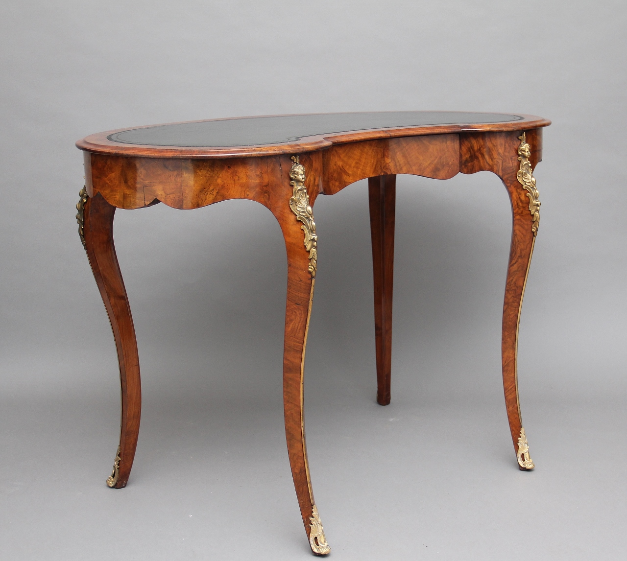 19th Century Burr Walnut Writing Table (1 of 1) 19th Century Burr Walnut Writing Table (1 of 1)