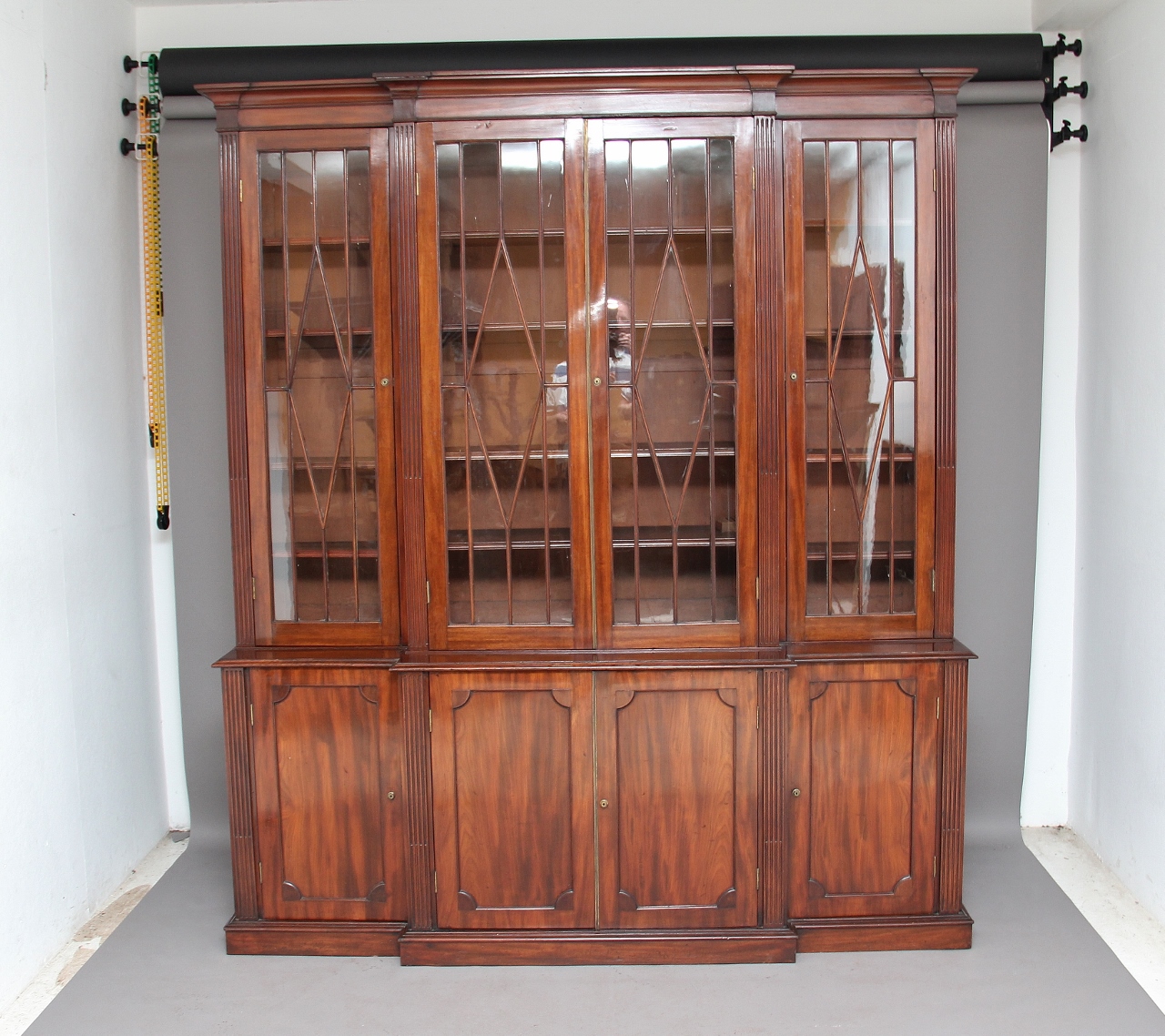 19th Century Mahogany Breakfront Bookcase (1 of 1) 19th Century Mahogany Breakfront Bookcase (1 of 1)