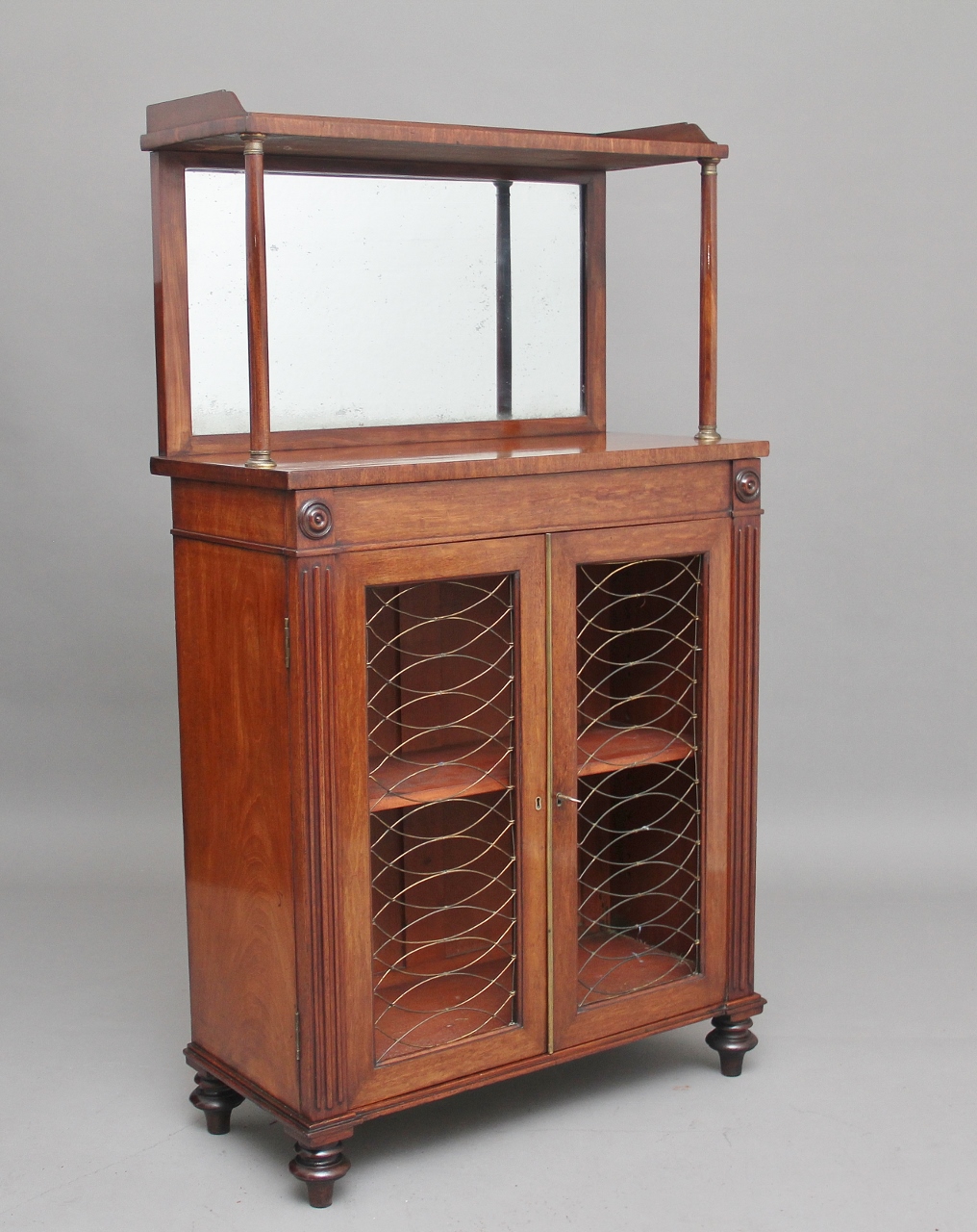 19th Century Mahogany Cabinet (1 of 13)