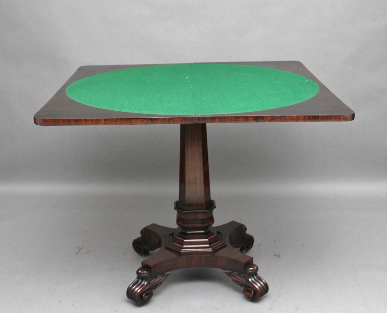 19th Century Rosewood Card Table (1 of 1) 19th Century Rosewood Card Table (1 of 1)