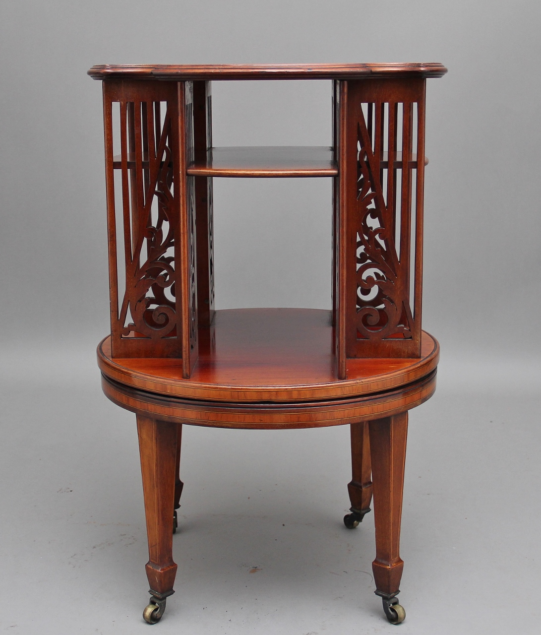 19th Century Mahogany Revolving Bookcase (1 of 1) 19th Century Mahogany Revolving Bookcase (1 of 1)