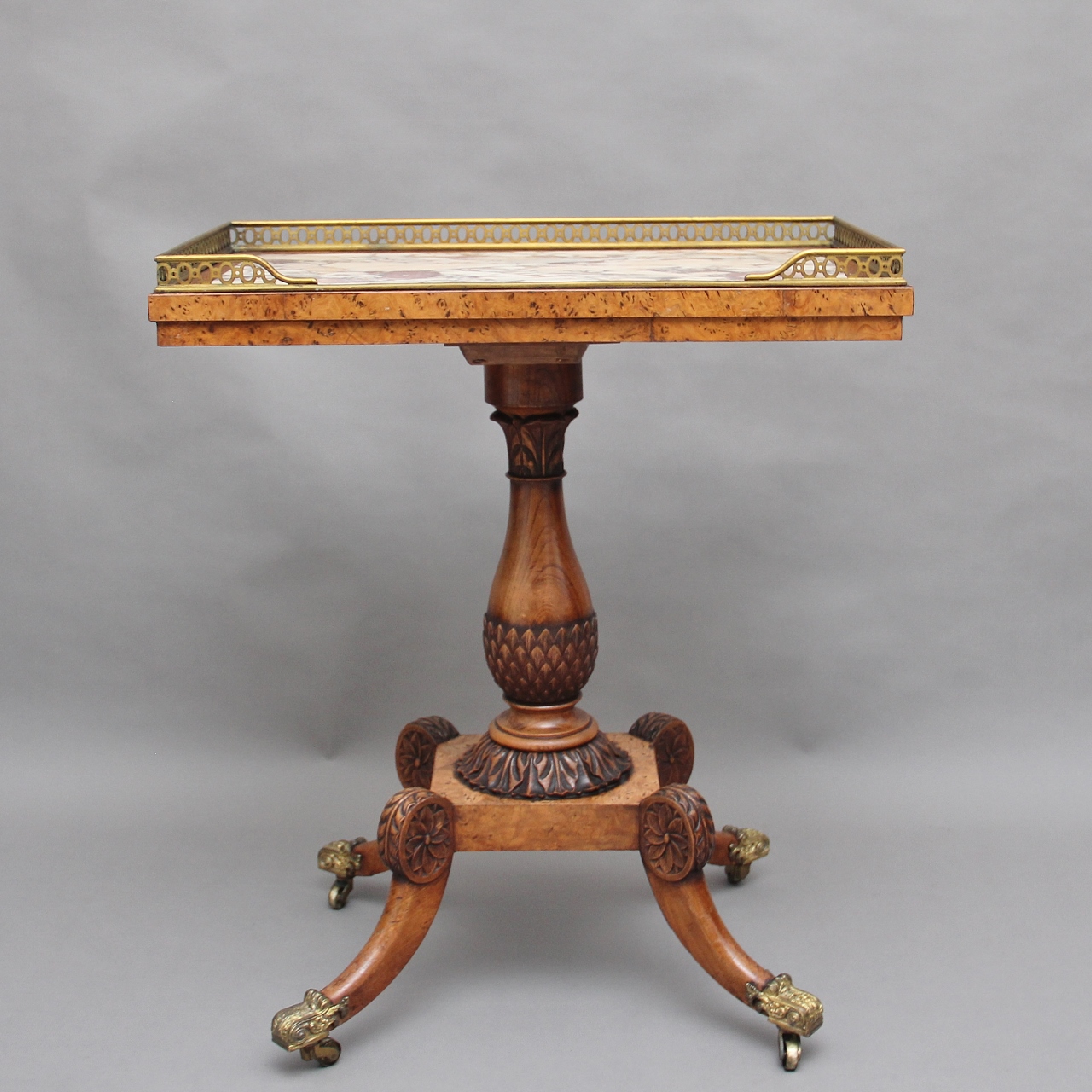 Early 19th Century Burr Elm Side Table (1 of 1) Early 19th Century Burr Elm Side Table (1 of 1)