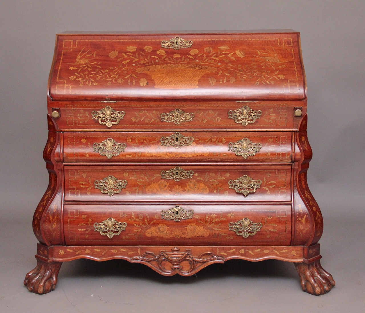 Dutch Marquetry Bureau c.1790 (1 of 1) Dutch Marquetry Bureau c.1790 (1 of 1)