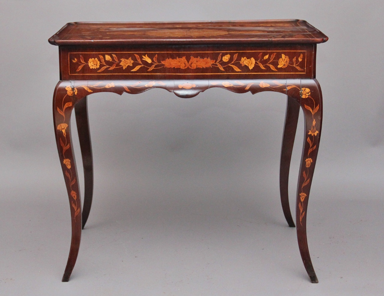 Dutch Marquetry Silver Table c.1810 (1 of 1) Dutch Marquetry Silver Table c.1810 (1 of 1)