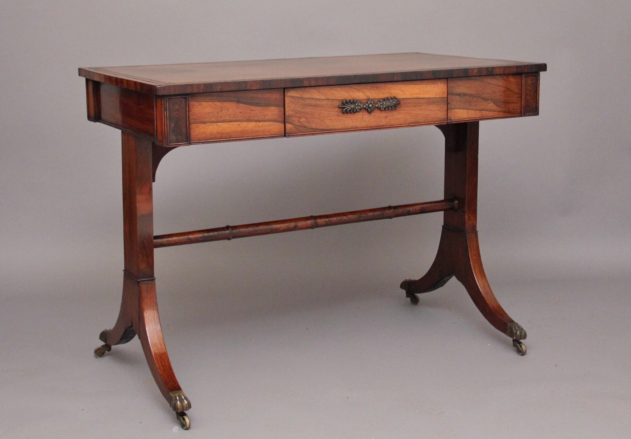 Rosewood Writing Table c.1830 (1 of 1)
