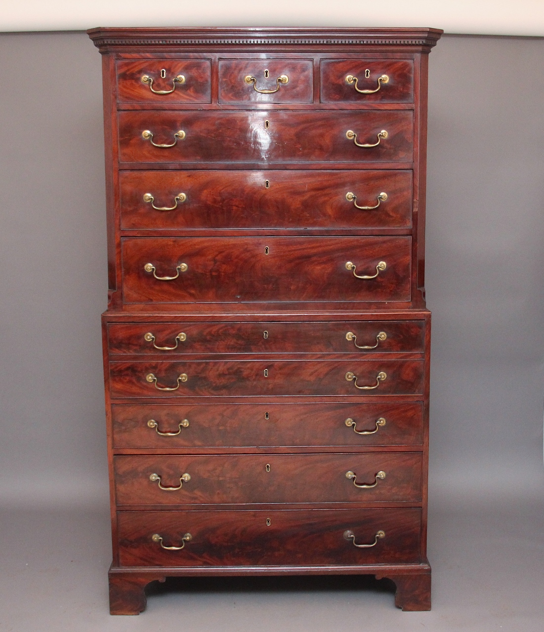 Secretaire Chest on Chest (c.1790) (1 of 1)