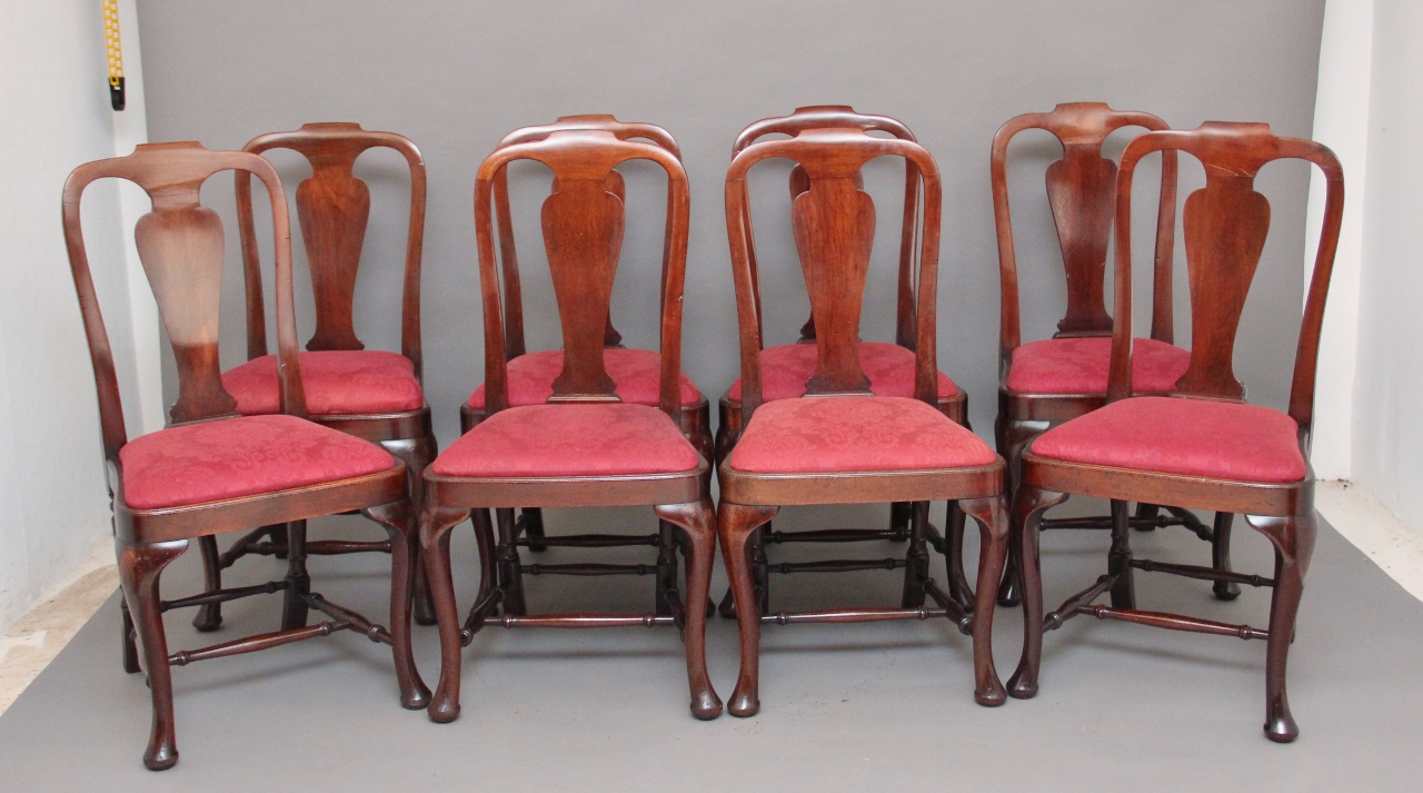 Set of 8 Dining Chairs (c.1890) (1 of 1)