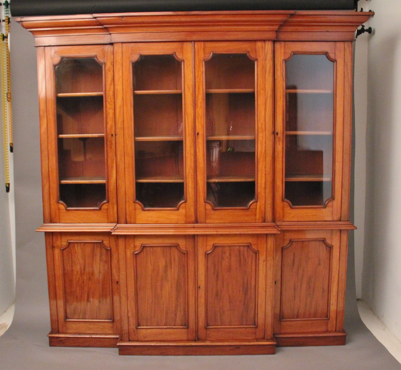 Breakfront Bookcase (c.1870) (1 of 1)