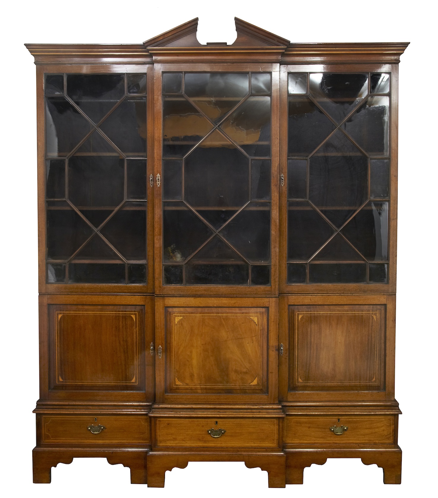 Breakfront Bookcase (c.1890) (1 of 1)