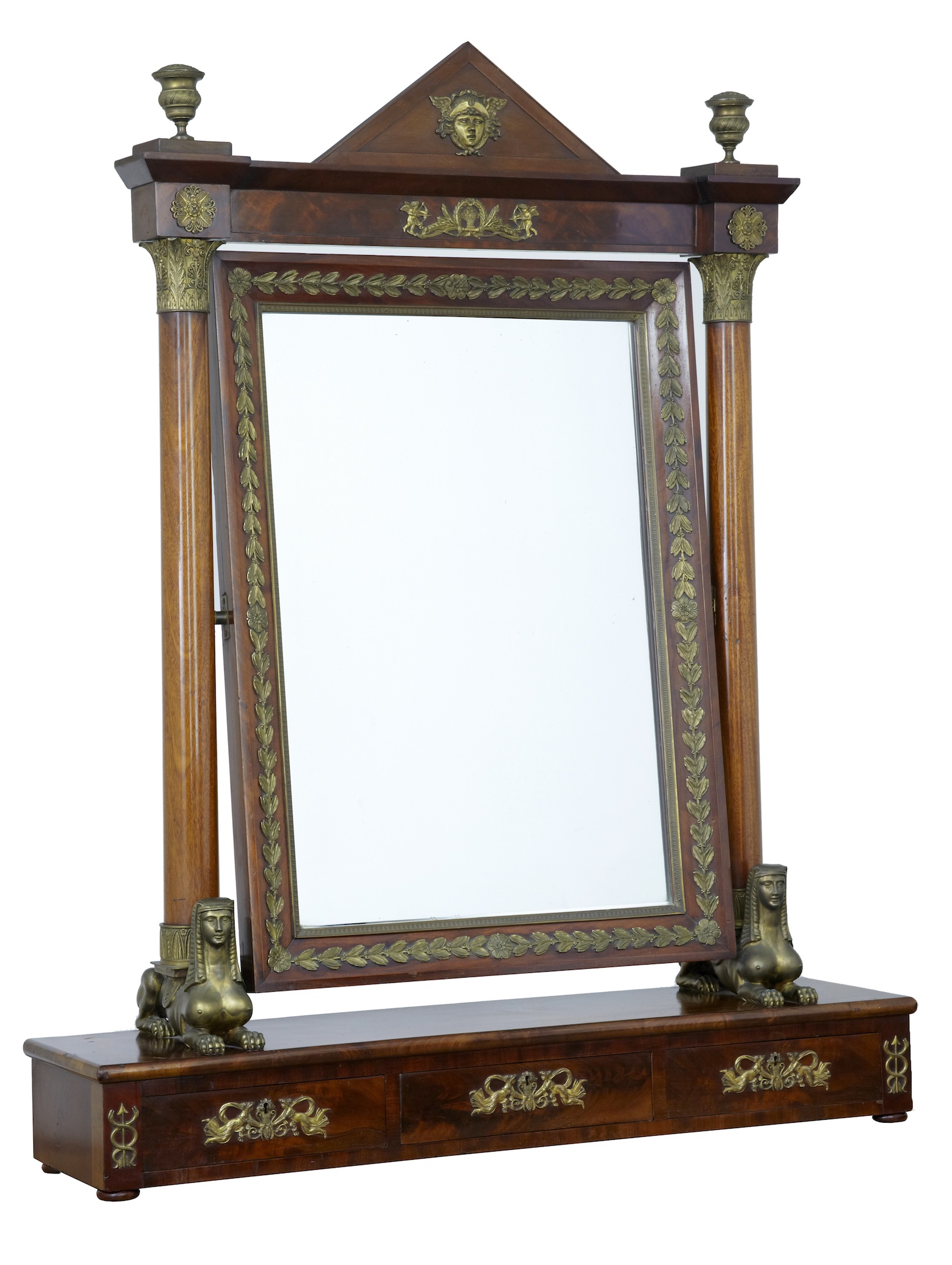Large French Empire Mirror c.1820 (1 of 1) Large French Empire Mirror c.1820 (1 of 1)