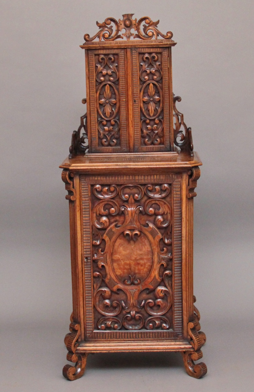 Walnut Cabinet c.1880 (1 of 1)
