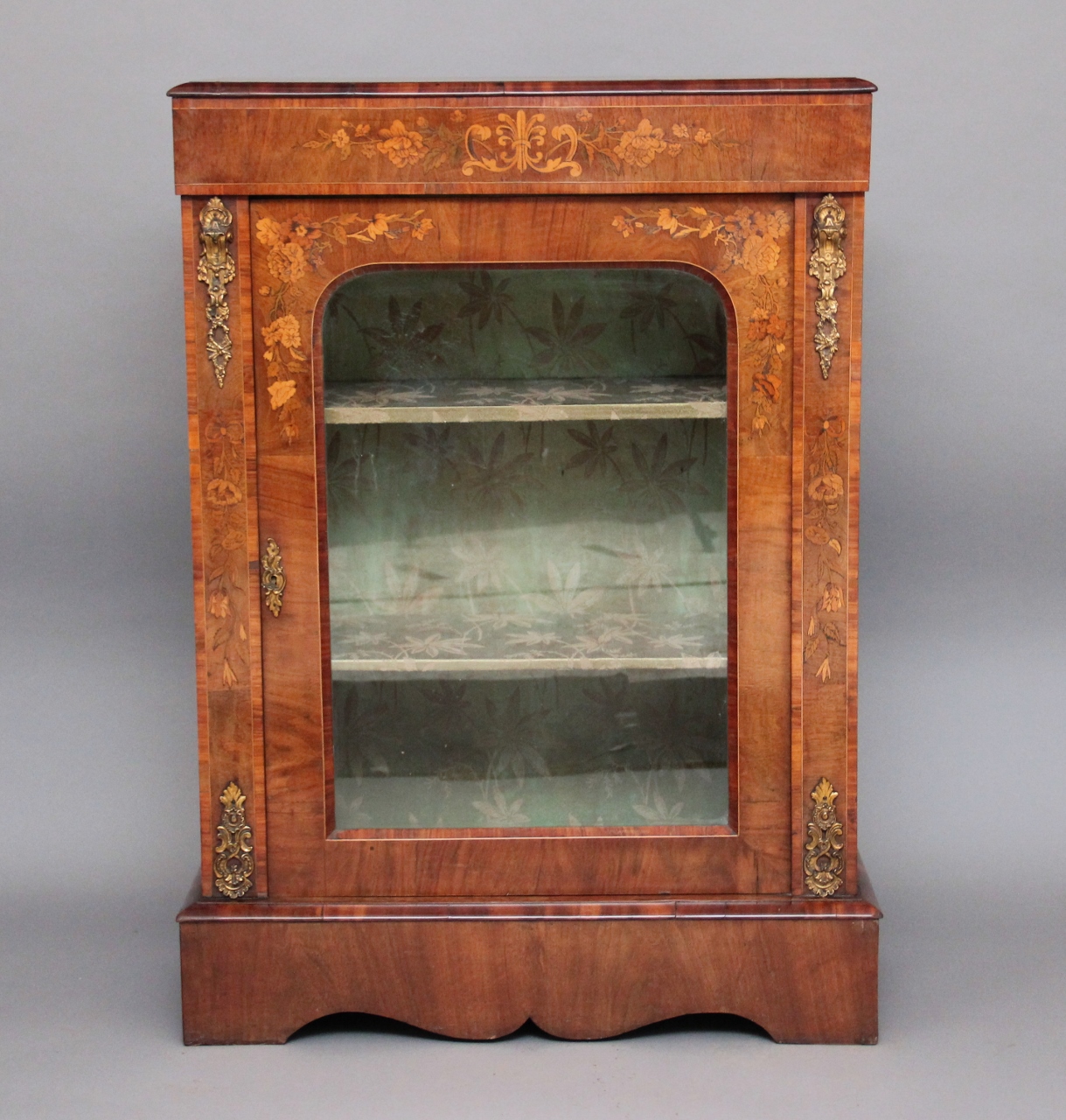 Walnut Pier Cabinet c.1870 (1 of 1)