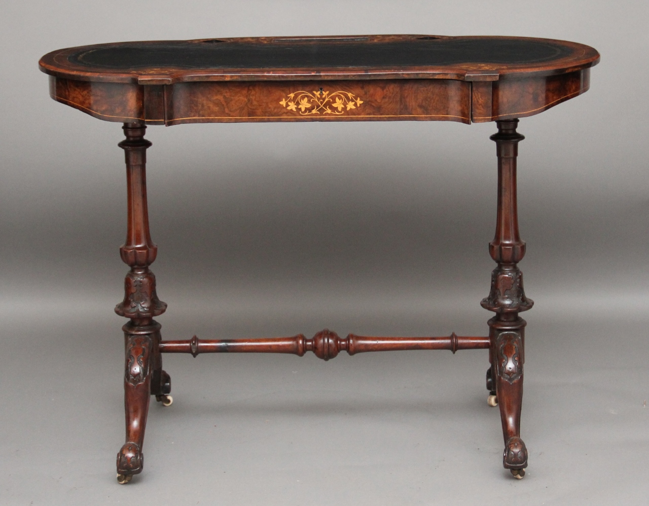 Walnut Writing Table c.1860 (1 of 1)
